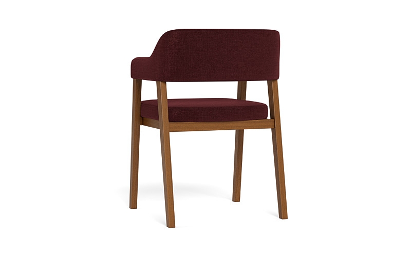Selene Wood Framed Upholstered Chair - Image 4