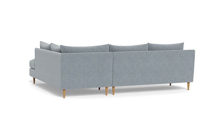 Sloan 3-Seat  Bumper Sectional - Image 3