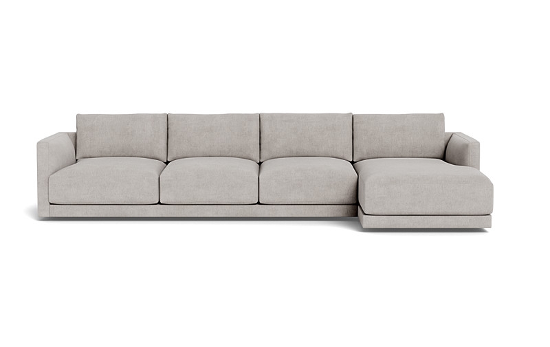 Lukas 4-Seat Right Chaise Sectional - Image 0
