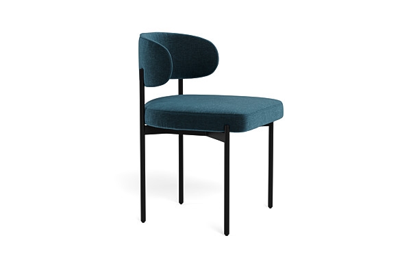 Hollis Metal Framed Upholstered Chair - Image 3