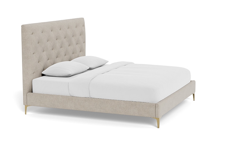 Lowen Upholstered Bed with Tufting Option - Image 3
