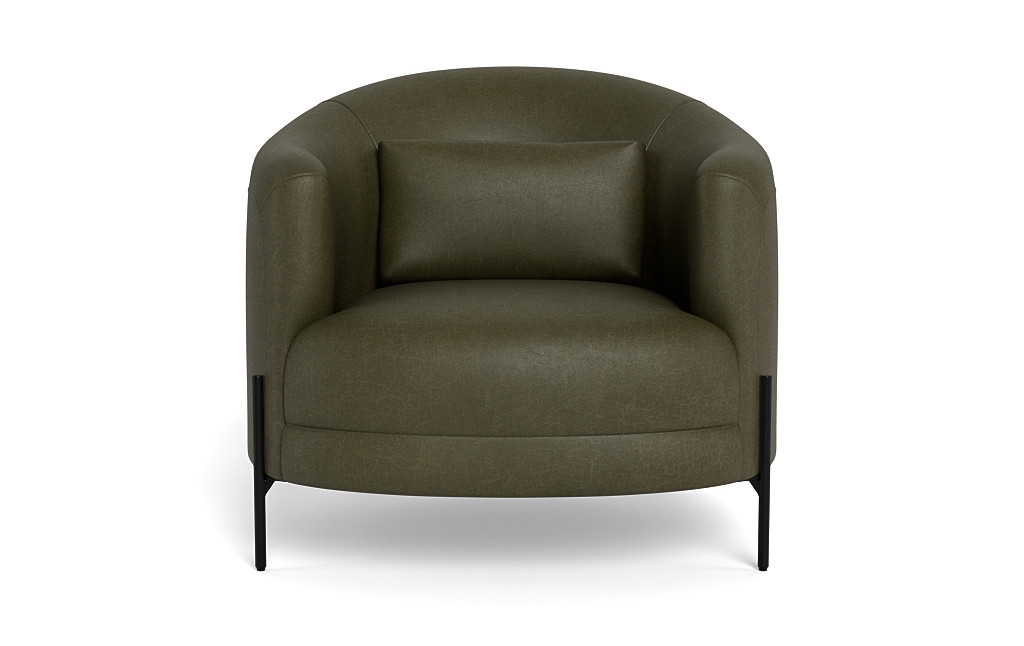 Fiona Leather Accent Chair - Image 0