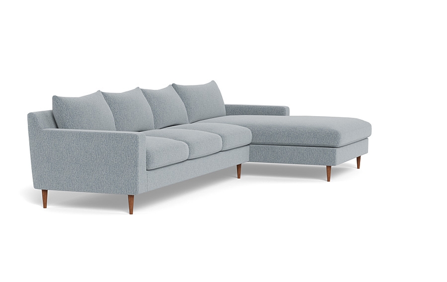 Sloan 4-Seat Right Chaise Sectional - Image 2