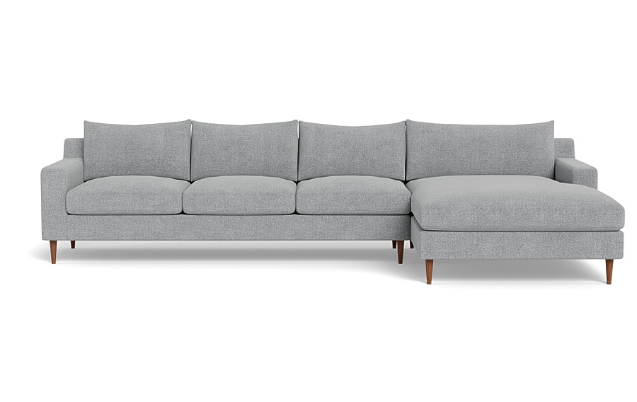 Sloan 4-Seat Right Chaise Sectional - Image 0