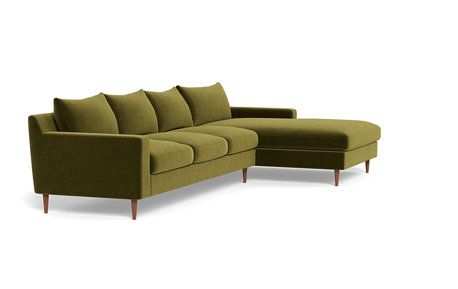 Sloan 4-Seat Right Chaise Sectional - Image 4