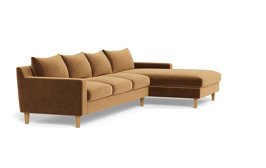 Sloan 4-Seat Right Chaise Sectional - Image 3