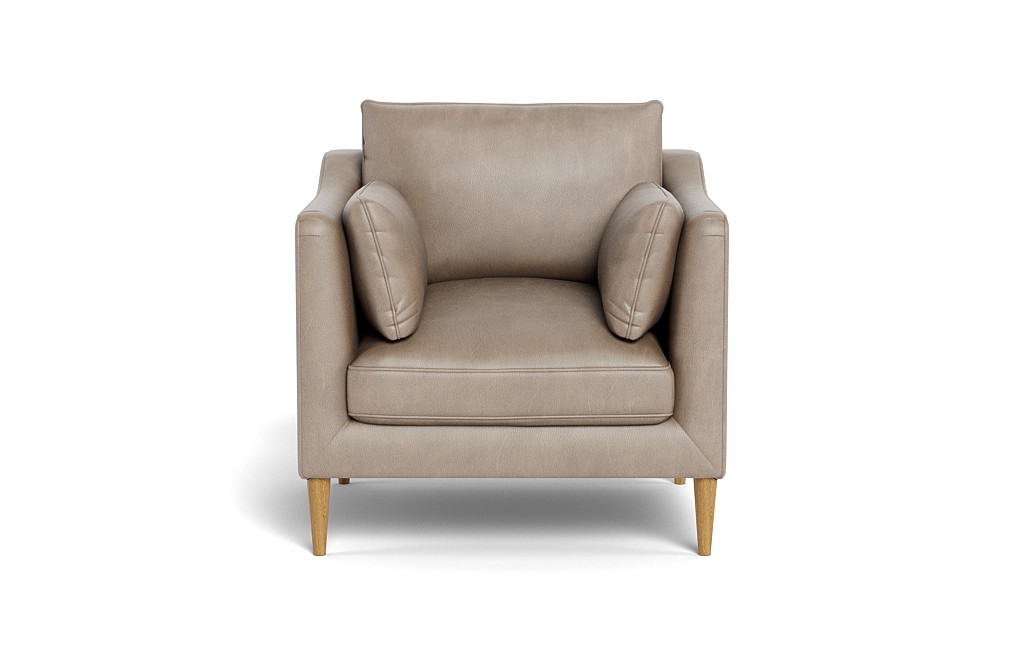 Caitlin Leather Petite Chair - Image 0