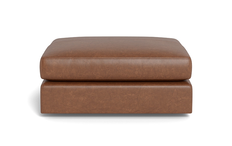 Beckham Leather Modular Rectangle Ottoman - Image 4