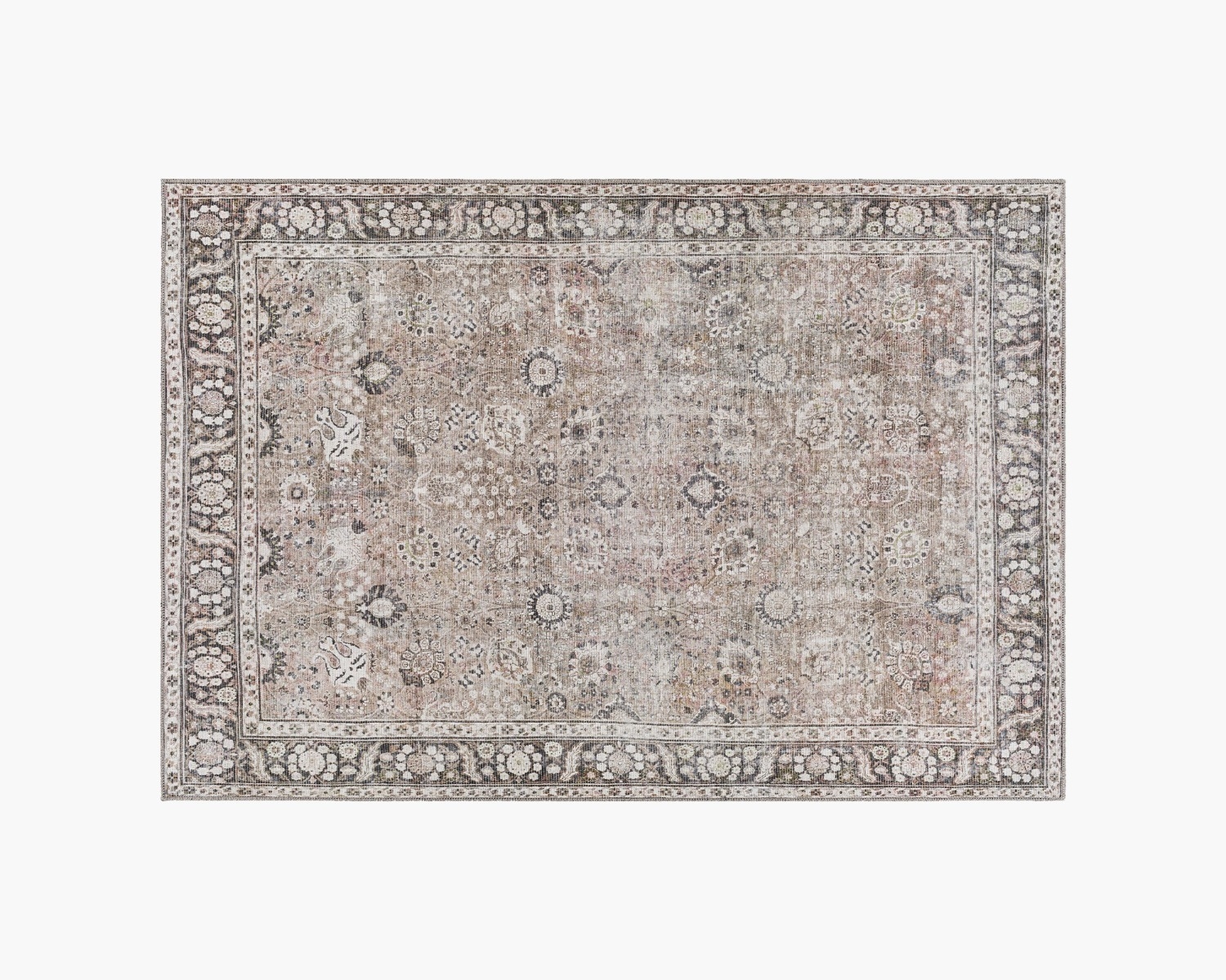 Dotty Machine Washable Rug - Image 0