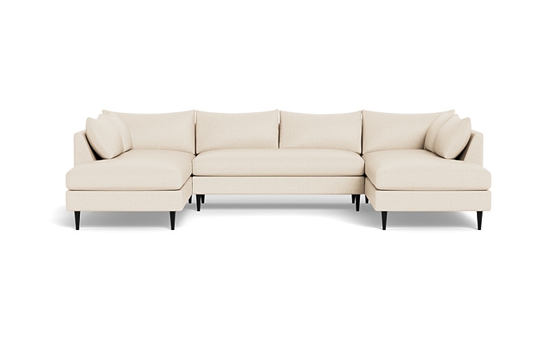 Sloan 3-Piece U-Bumper Sectional - Image 0
