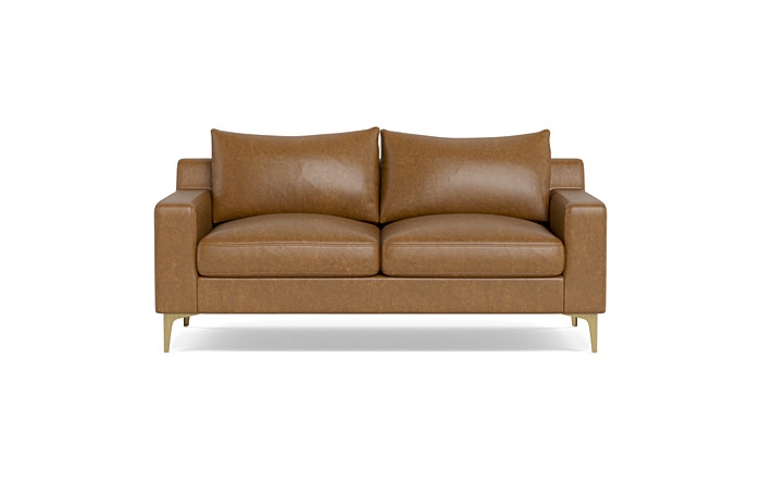 Sloan Leather Loveseat - Image 0
