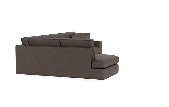 James Leather 3-Seat Left Bumper Sectional - Image 2