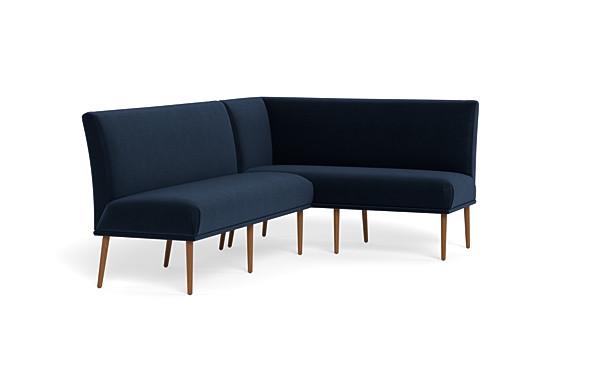 Dorian Upholstered Right Banquette with Tufting Option - Image 4