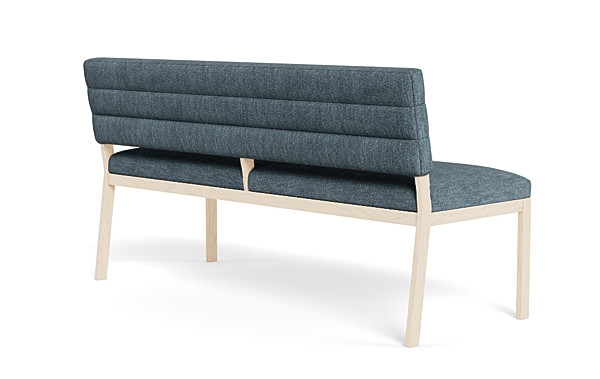 Nora Wood Framed Upholstered Bench - Image 3