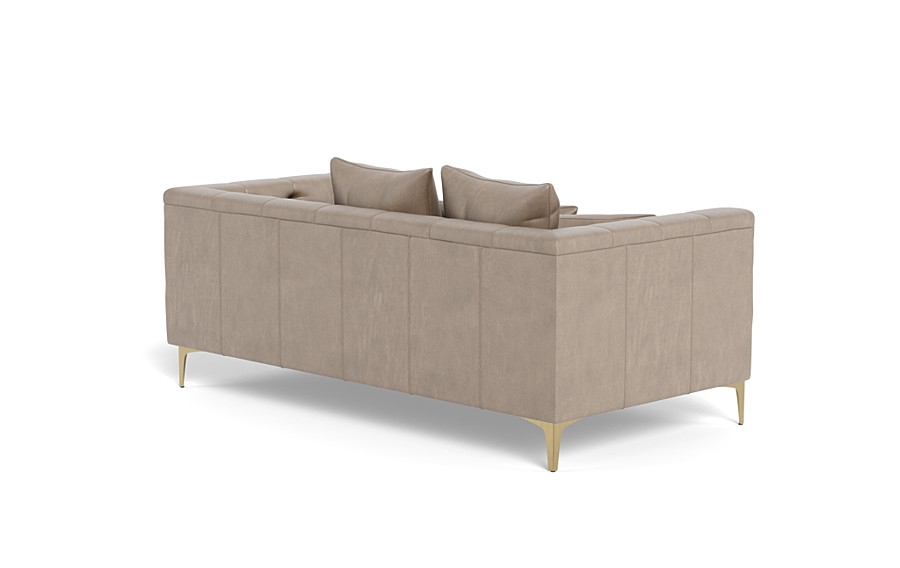 Ms. Chesterfield Leather Loveseat - Image 4