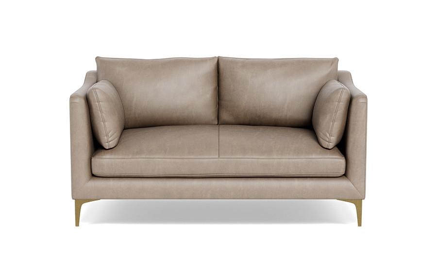 Caitlin Leather Loveseat - Image 0