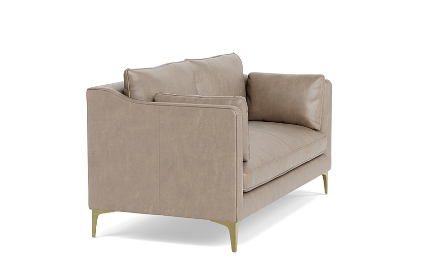 Caitlin Leather Loveseat - Image 1