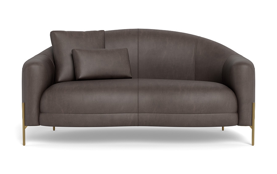 Fiona Leather Loveseat - Image 0