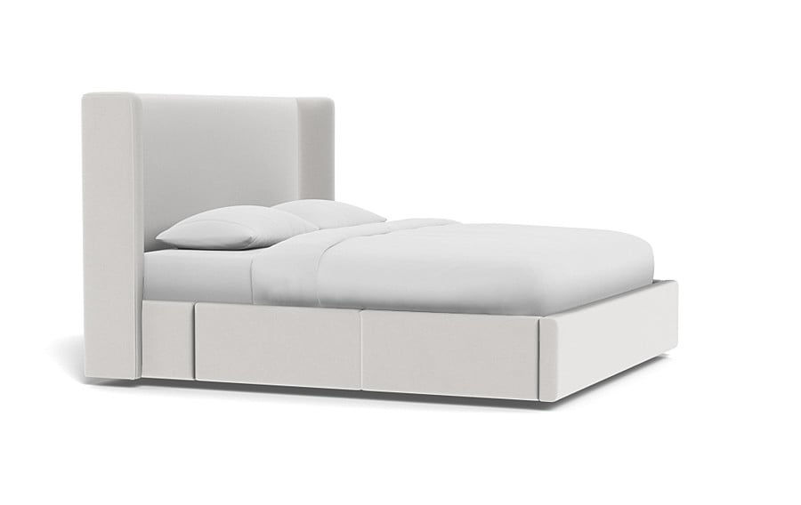 Graham Upholstered Bed with Storage Option - Image 1