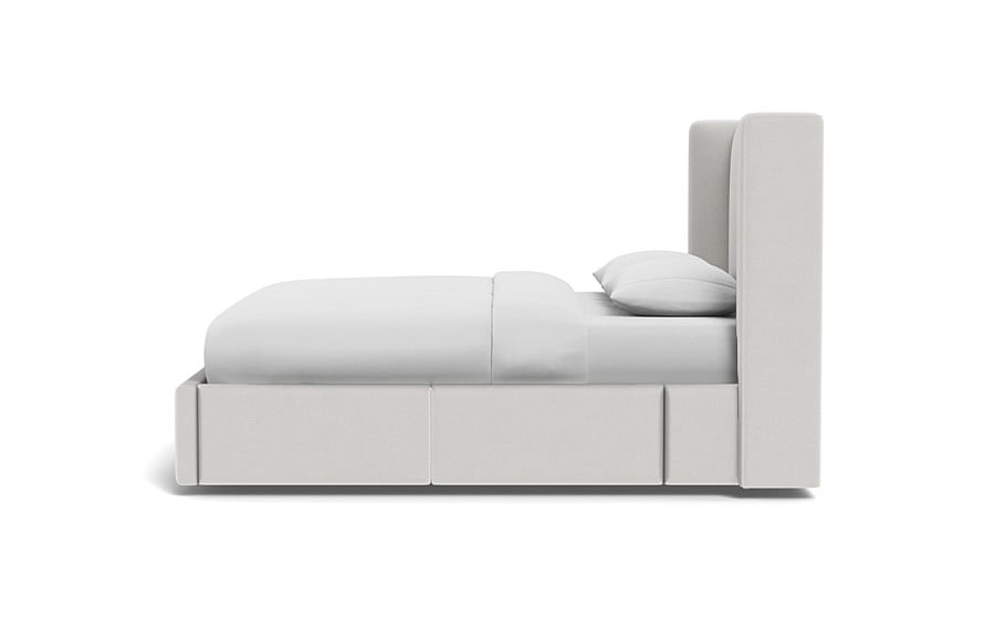 Graham Upholstered Bed with Storage Option - Image 3