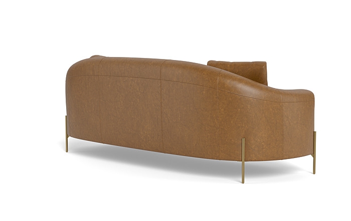 Fiona Leather 3-Seat Sofa - Image 4