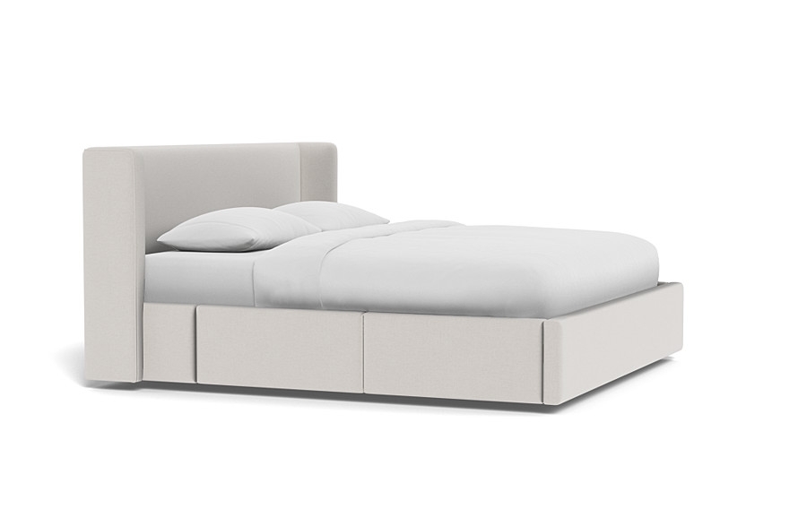 Graham Upholstered Bed with Storage Option - Image 4