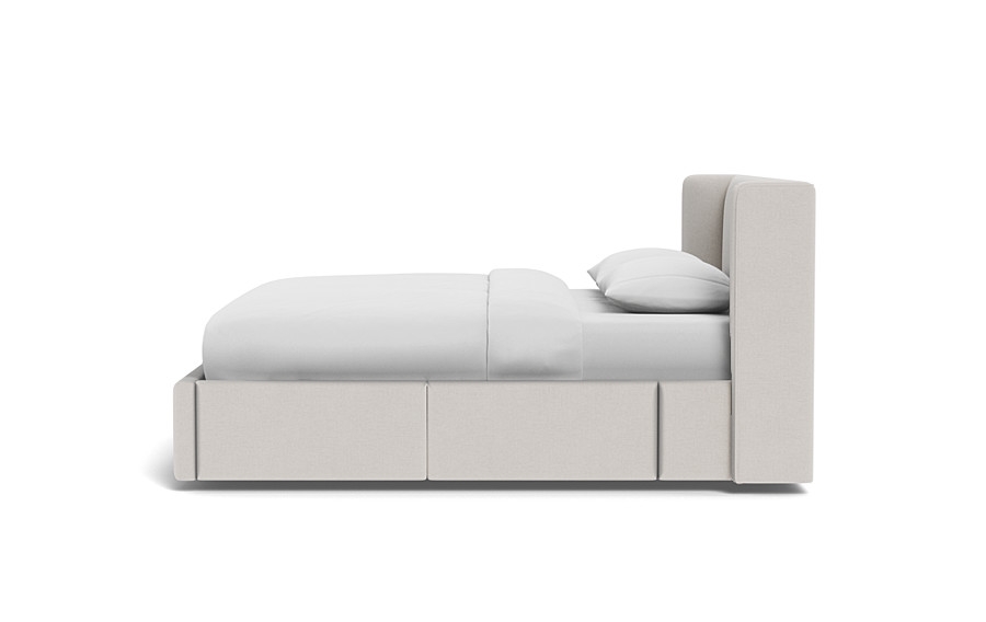 Graham Upholstered Bed with Storage Option - Image 2