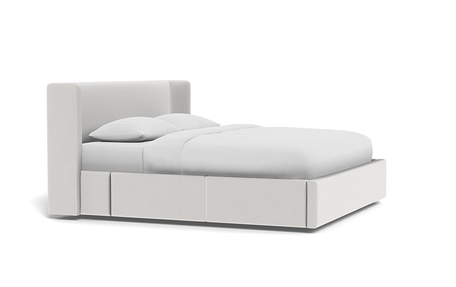 Graham Upholstered Bed with Storage Option - Image 4