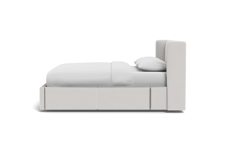 Graham Upholstered Bed with Storage Option - Image 1