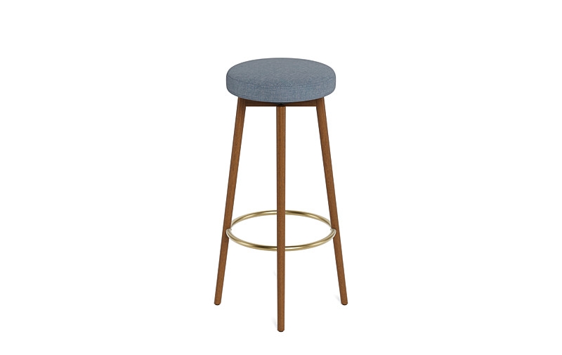 Caspine Upholstered Counter Stool - Image 1