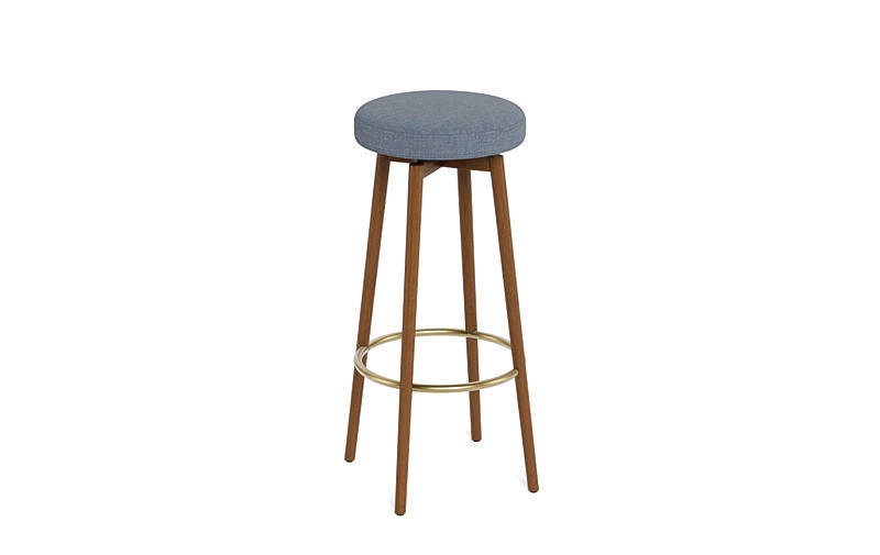 Caspine Upholstered Counter Stool - Image 4