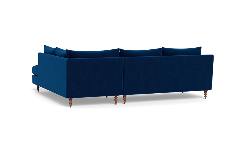 Sloan 3-Seat  Bumper Sectional - Image 3