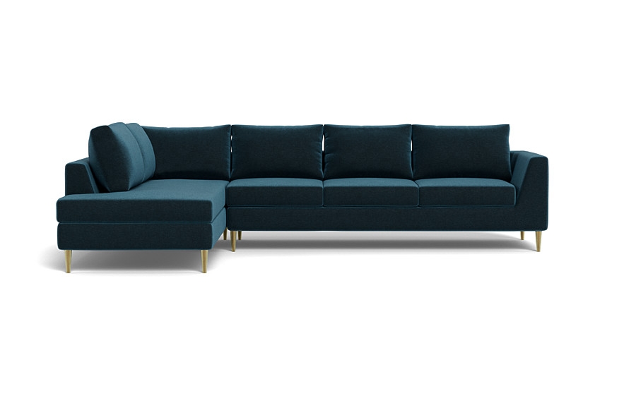 Asher 4-Seat Sectional with Left Bumper - Image 0