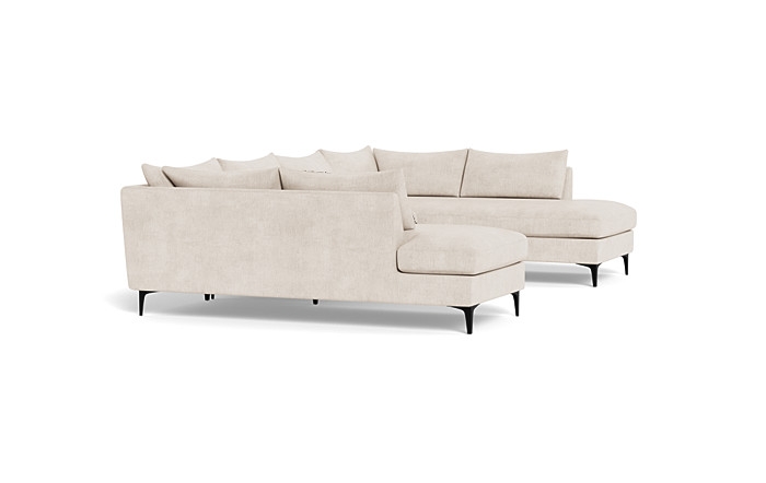 Sloan 3-Piece U-Bumper Sectional - Image 2