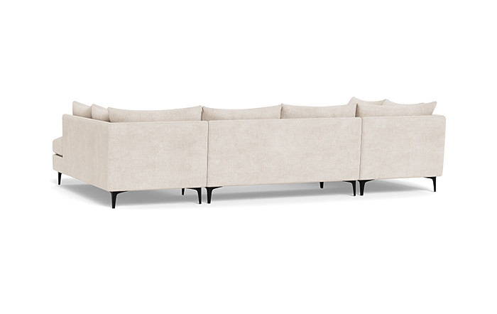Sloan 3-Piece U-Bumper Sectional - Image 3