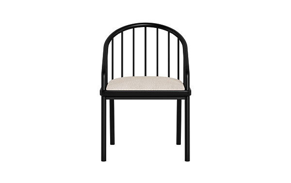 Alten Wood Framed Upholstered Seat Chair - Image 0