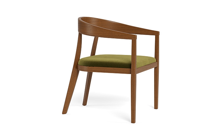 Monroe Wood Framed Upholstered Chair - Image 1