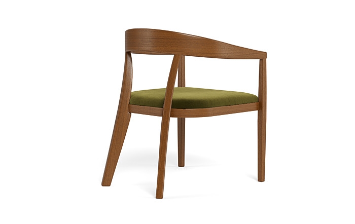 Monroe Wood Framed Upholstered Chair - Image 3