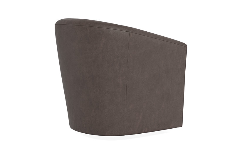 Tegan Leather Swivel Chair - Image 4