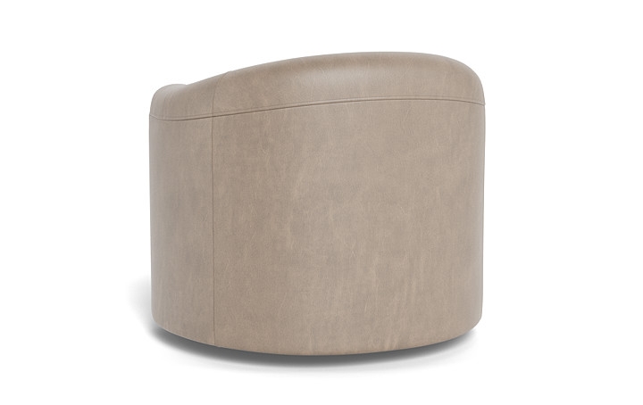 Fiona Leather Swivel Chair - Image 2