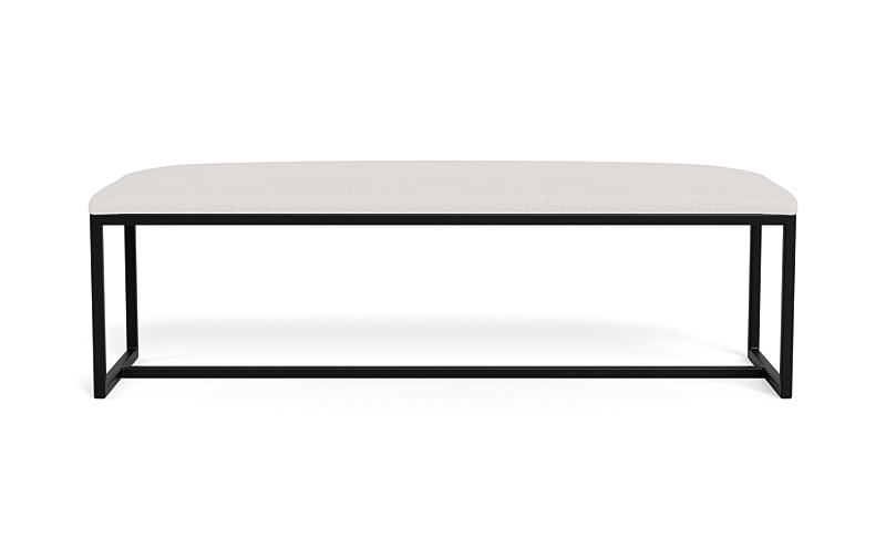 Fritz Metal Framed Upholstered Bench - Image 0