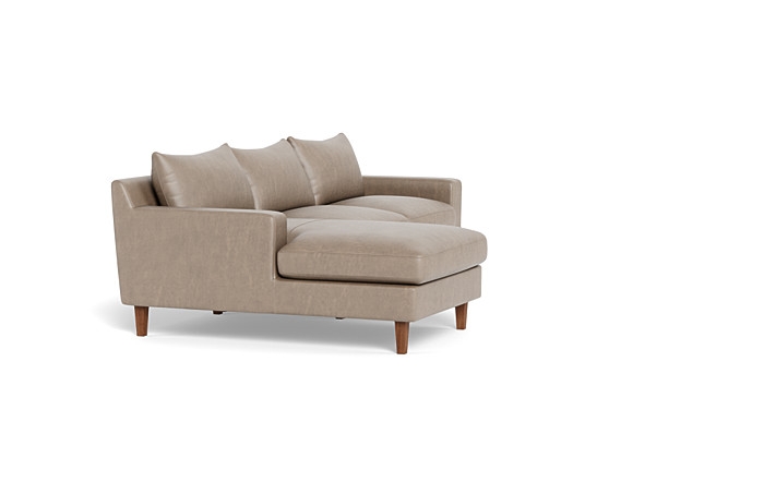 Sloan Leather  Chaise Sectional - Image 3