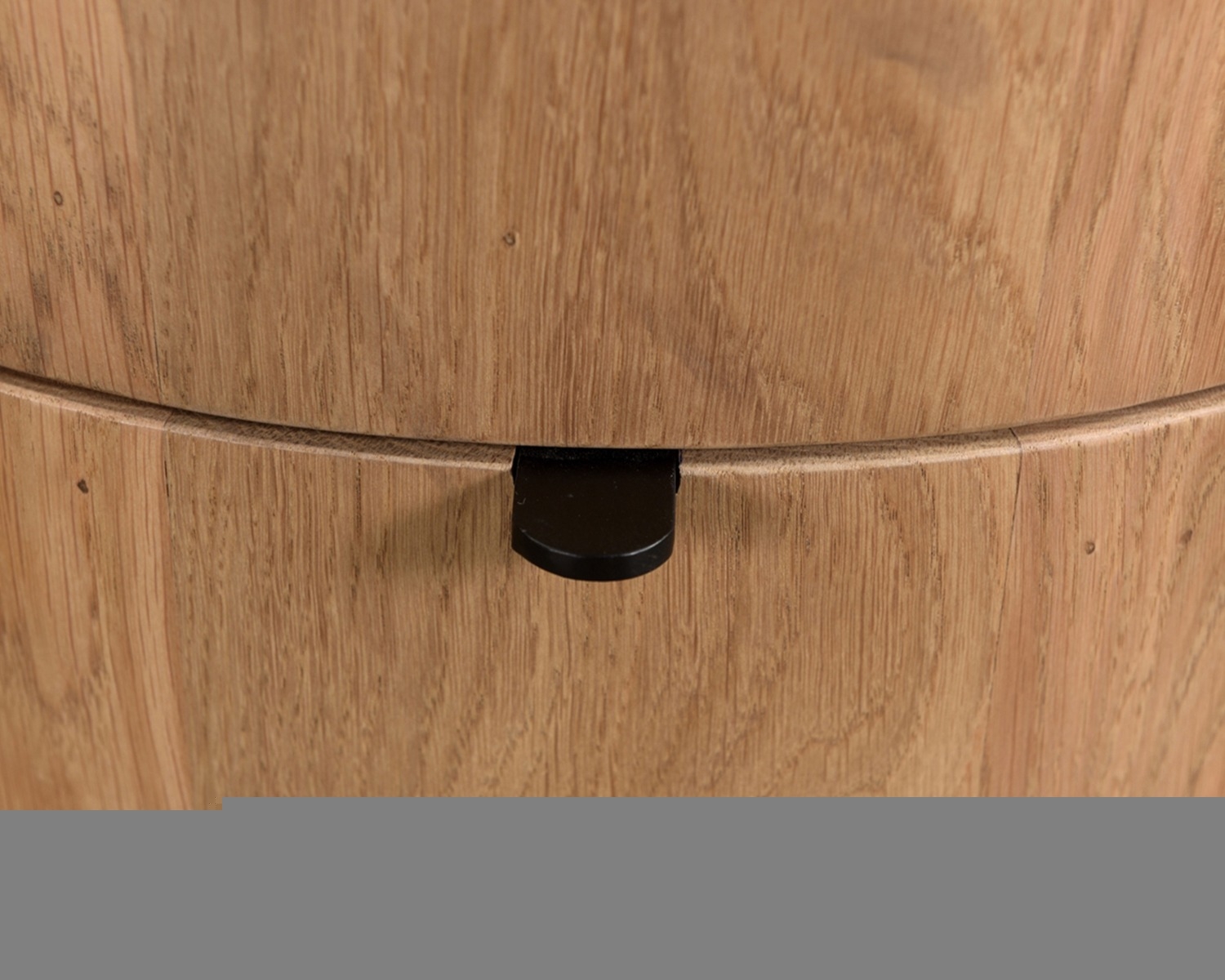 Leta Two Drawer Oak Nightstand - Image 2