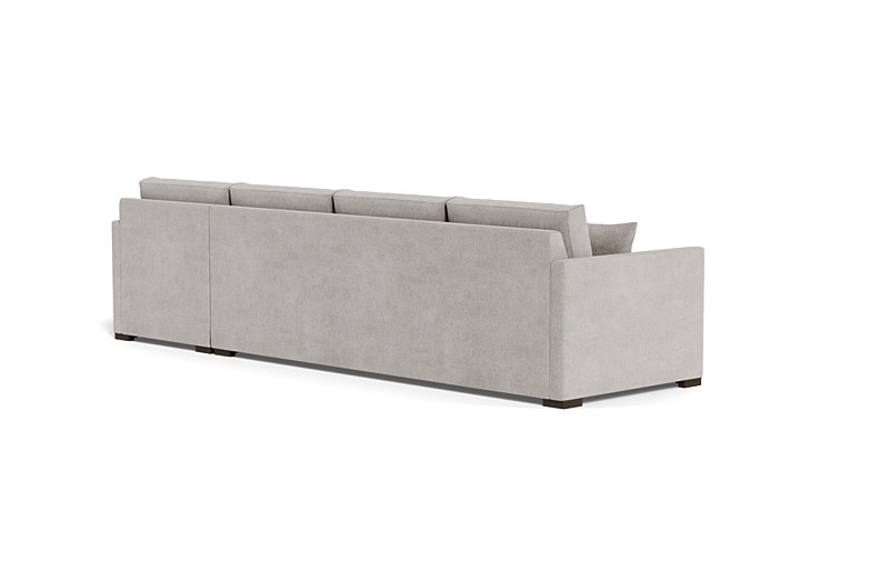 Scarlett 4-Seat  Chaise Sectional * Down alternative fill - Image 1