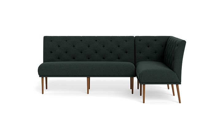Dorian Upholstered Right Banquette with Tufting Option - Image 0