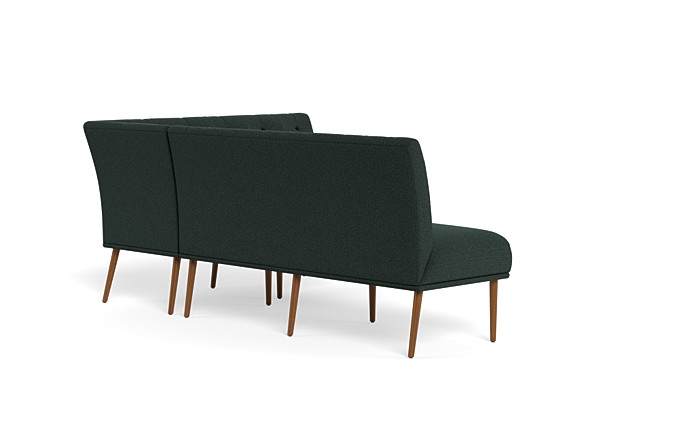 Dorian Upholstered Right Banquette with Tufting Option - Image 1