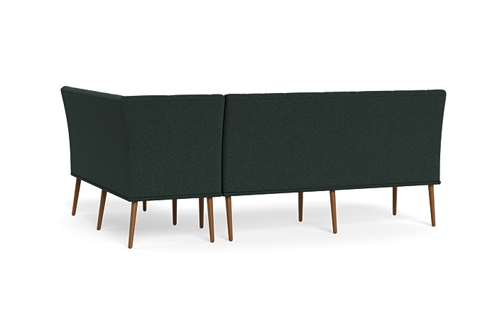 Dorian Upholstered Right Banquette with Tufting Option - Image 3