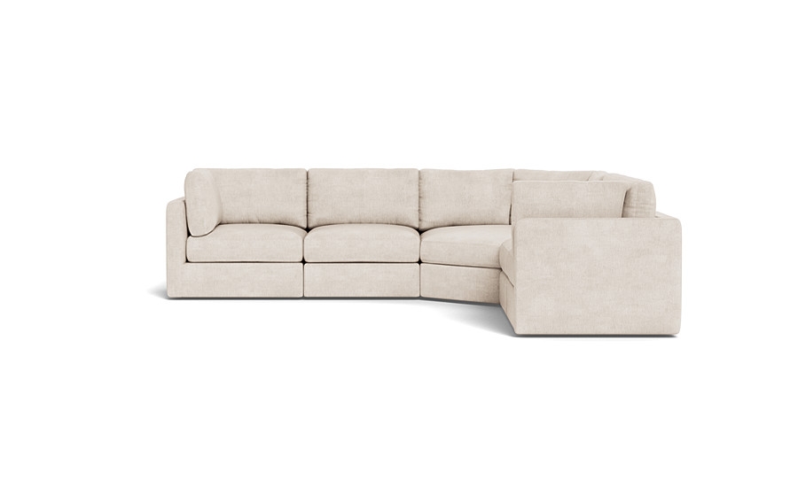 Tatum Modular 5-Seat Wedge Corner Sectional - Image 4
