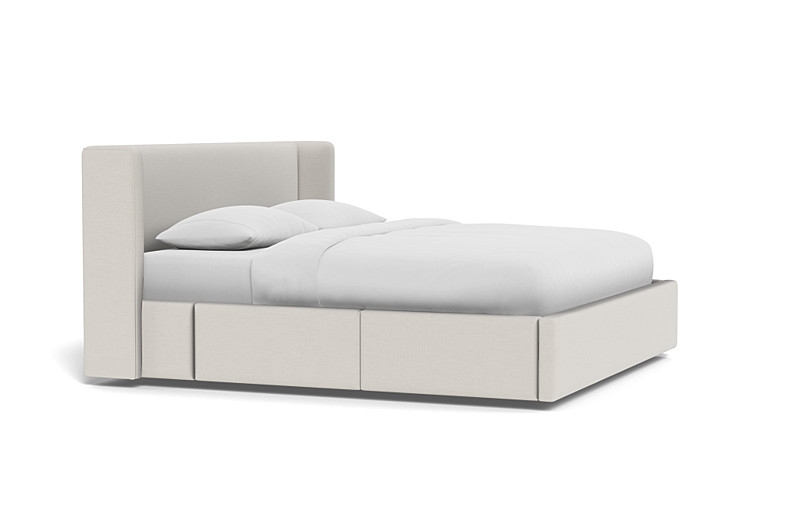 Graham Upholstered Bed with Storage Option - Image 3