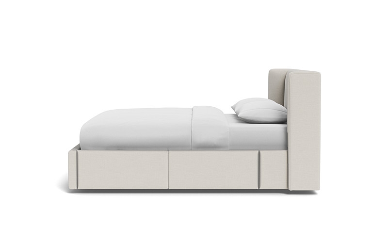 Graham Upholstered Bed with Storage Option - Image 2